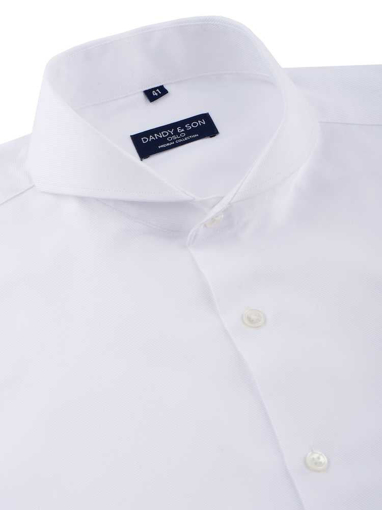 SON DANDY Cutaway - White Premium & Extreme Weave Shirt